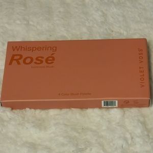 ***READ*** Violet Voss Whispering Rosè Luminous Blush 4 Blush Palette